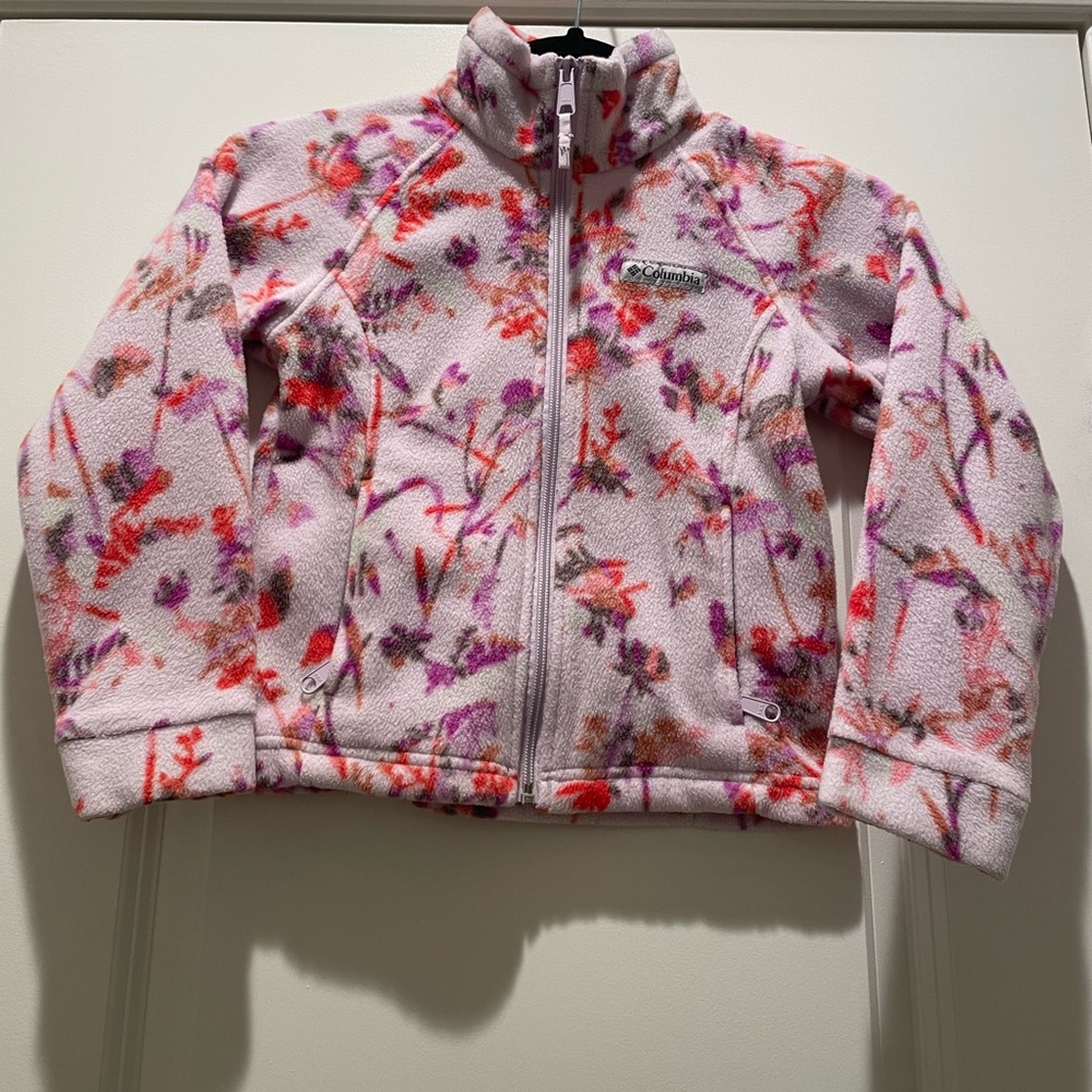Columbia Kids' Multicolor Floral Fleece Jacket
